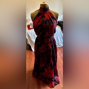 GORGEOUS, SEXY flower print gown